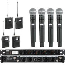Shure ULX-D Quad – Four-Channel Digital Wireless Microphone System